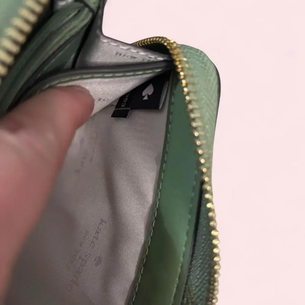 Kate-spade-new-york Women's Green and Khaki Wallet-purses